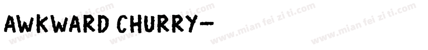 awkward churry字体转换